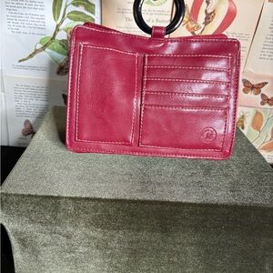 Pouchee purse insert red